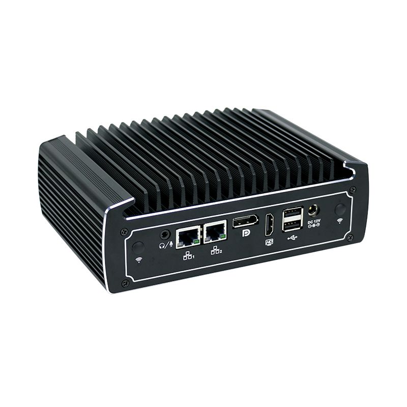 High performance Quad Core 8th gen industrial mini PC support external SIM Card for AGV Mobile robot