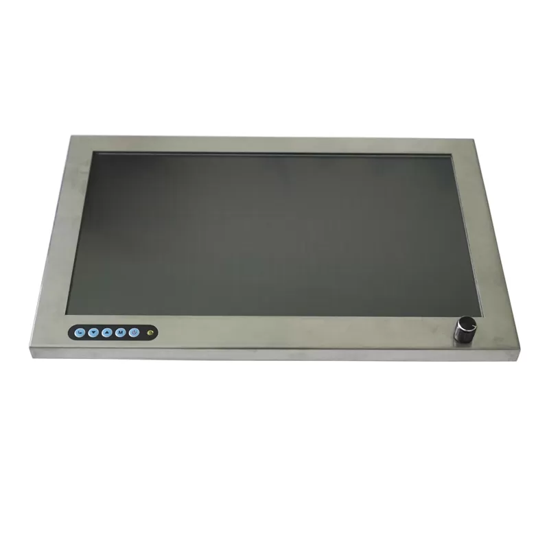 15.6 inch Stainless steel 316 monitor IP65 waterproof 1000nits LCD monitor with Dimmer