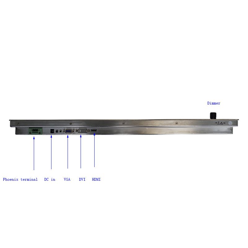 24 inch Stainless Steel Monitor from SATA IPC