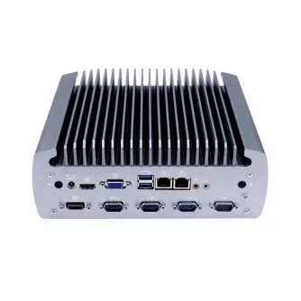 8*USB Independent CPU H310 Chipset Group Fanless industrial small mini computer with 6COM GPIO