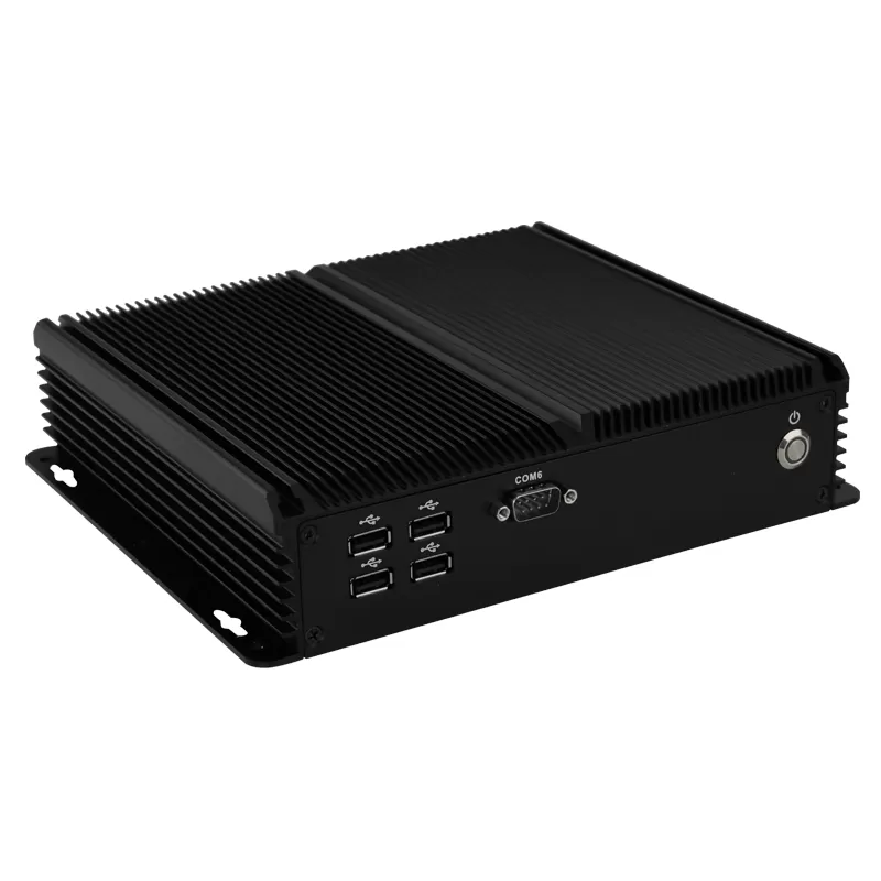 Classical 6 COM model J4125 processor high cost-effective industrial embedded computer 