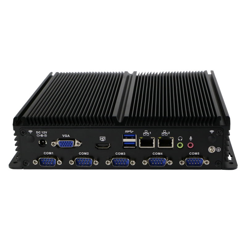 Classical 6 COM model J4125 processor high cost-effective industrial embedded computer 