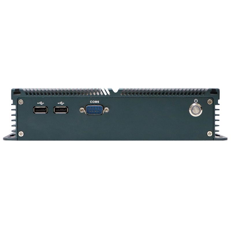 New Product Intel N100 industrial embedded computer with 6 USB 6 COM 2 HDMI 2 LAN