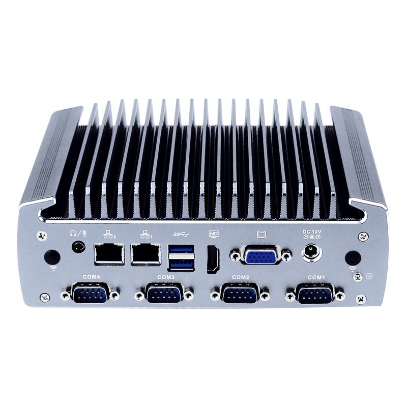 6*USB 6*COM(RS485 Optional) industrial mini BOX PC with Win7 support