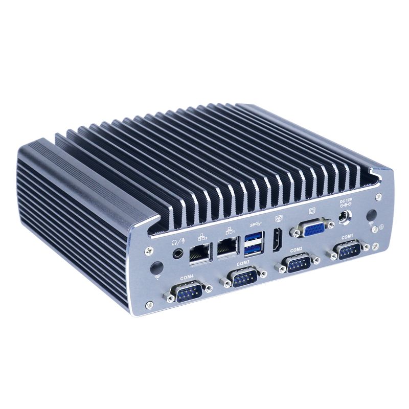 6*USB 6*COM(RS485 Optional) industrial mini BOX PC with Win7 support