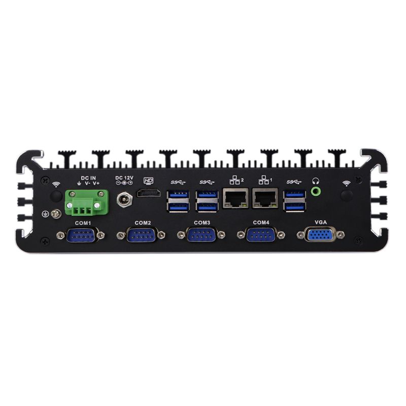 9-36V 6*USB3.0+2*USB2.0 6 COM industrial embedded computer suitable for ship boat GPIO Optional