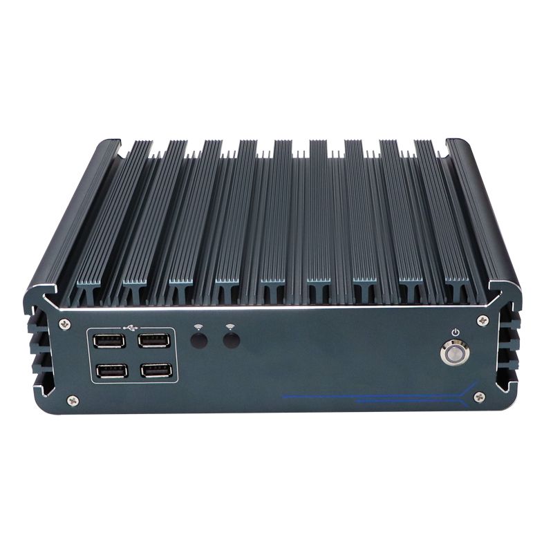 4*HDMI+3*2.5G LAN i5/i7 12th industrial mini computer 8 USB embedded PC for visual inspection