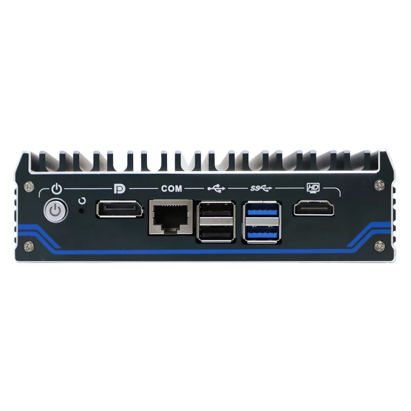 iKuai pfSense system Aluminum alloy industrial mini computer fanless J6412+4*2.5G LAN