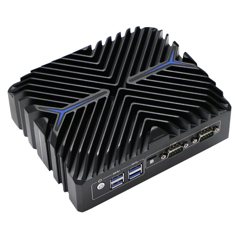 2*HDMI 12th CPU Aluminum alloy i3/i5/i7 mini box PC with 3*USB3.1(Optional 1*10G LAN/8*USB)