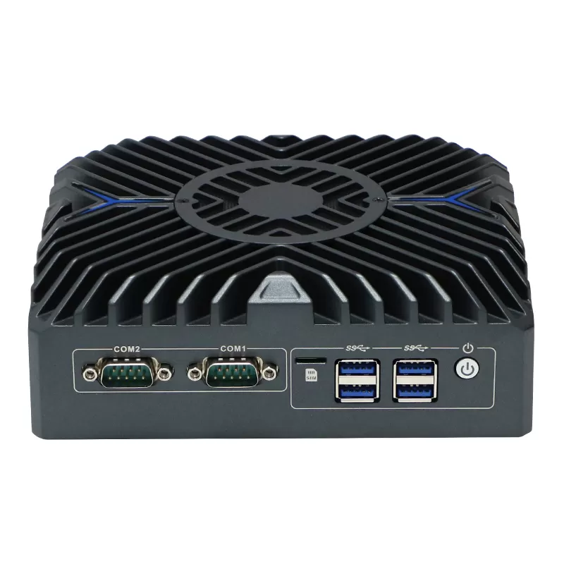 3*HDMI 12th CPU Aluminum alloy i3/i5/i7 mini computer with DDR5 RAM/4*USB3.1(4* GPIO Optional)