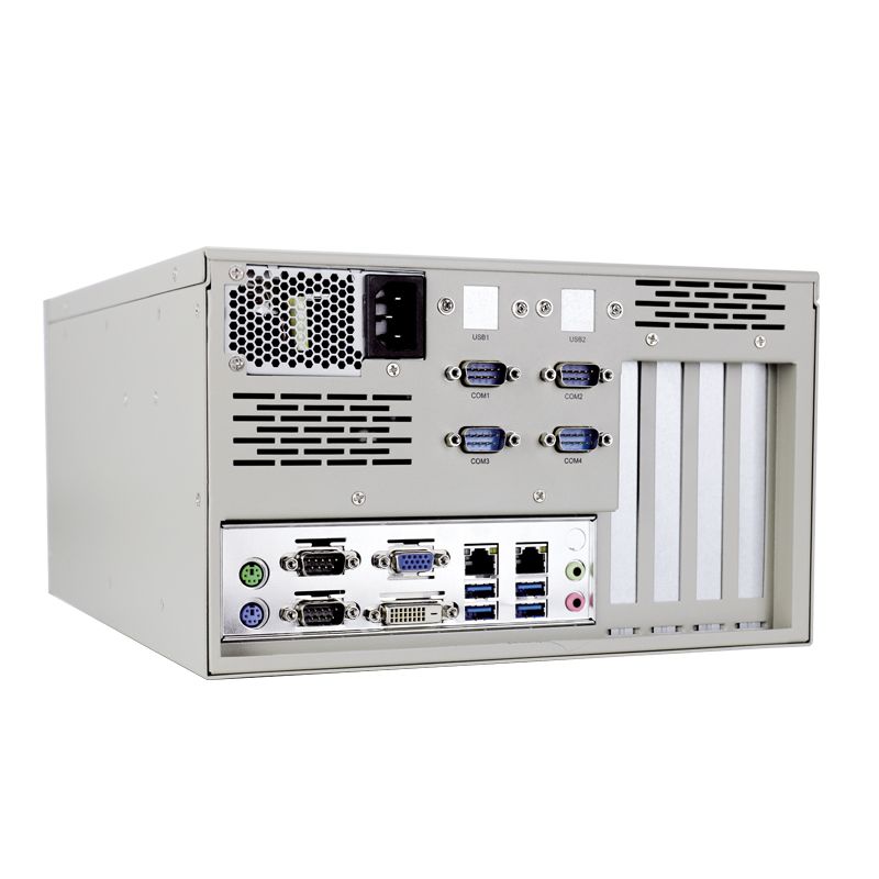 1U Rack mount B75 industrial embedded PC 1*PCIE X16, 1*PCI-E X4, 2*PCI