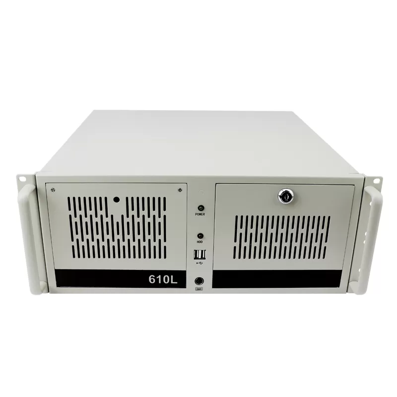 4U Standard WinXP support industrial computer with fan and independent CPU