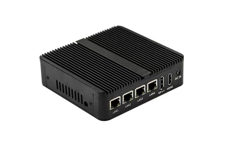 4*2.5G LAN N100 industrial mini PC HDMI+DP small computer