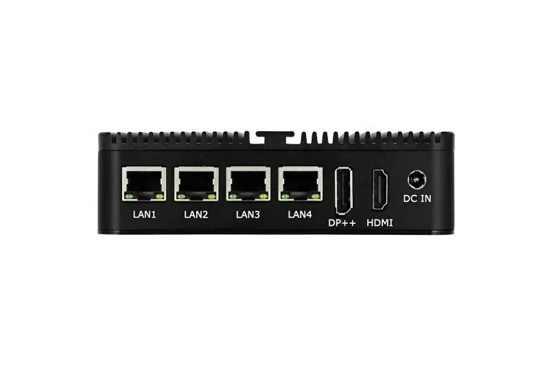 4*2.5G LAN N100 industrial mini PC HDMI+DP small computer