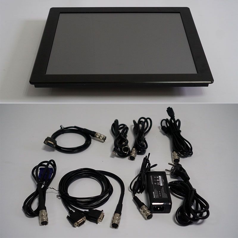 19 inch IP65 waterproof resistive/capacitive panel PC with 9-24V Wide Voltage