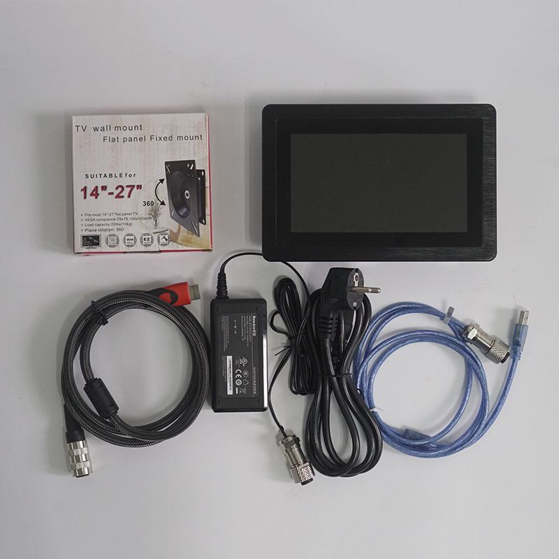 7 inch Full IP67 waterproof 1000nits sunlight readable capacitive touch screen monitor