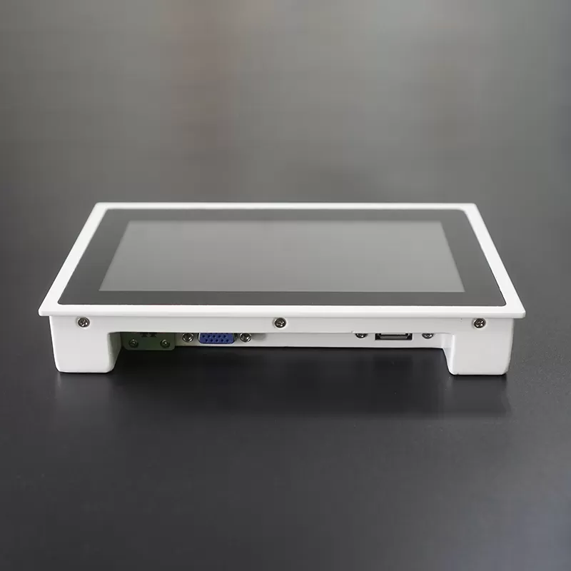 7 inch white color 1000nits monitor industrial Capacitive LCD monitor