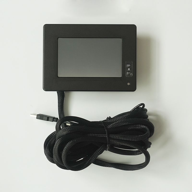 5 inch IP65 waterproof monitor with 1000nits brightness adjust button 12-24V